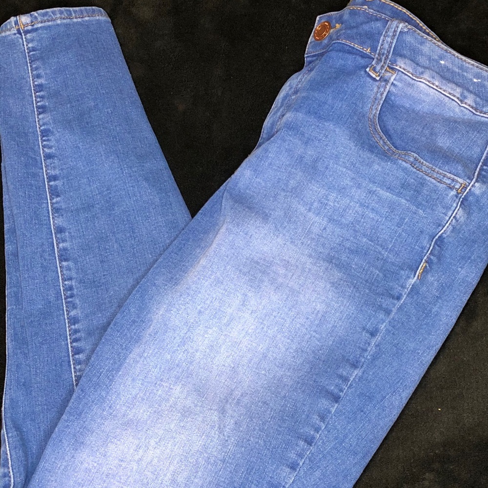 plain jeggings